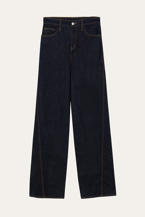 Abbott Jean in Washed Indigo