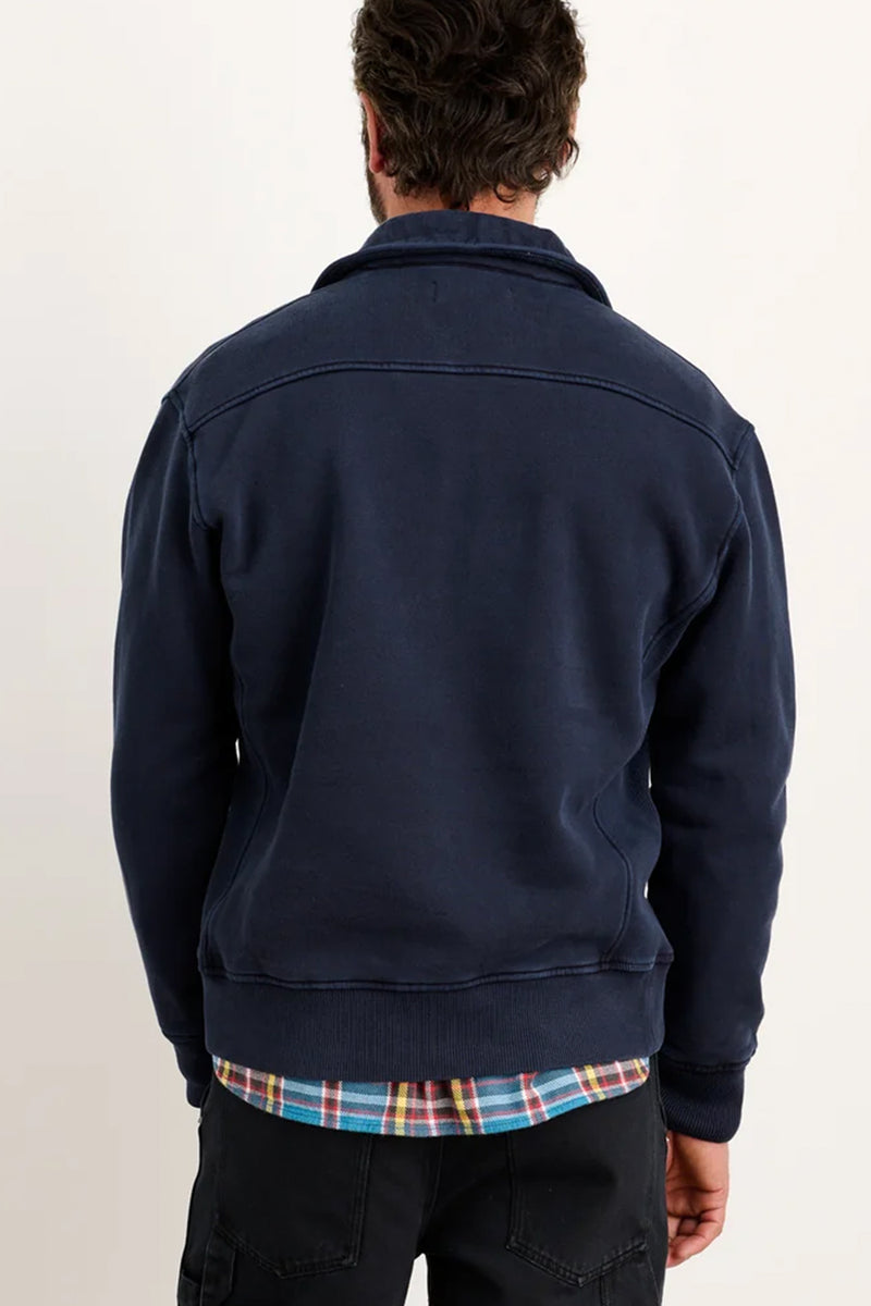 Som Half Zip Sweatshirt in Navy