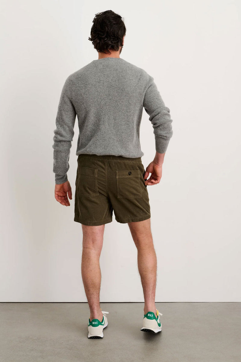 Alex Mill Pull on Short in Fine Wale Corduroy