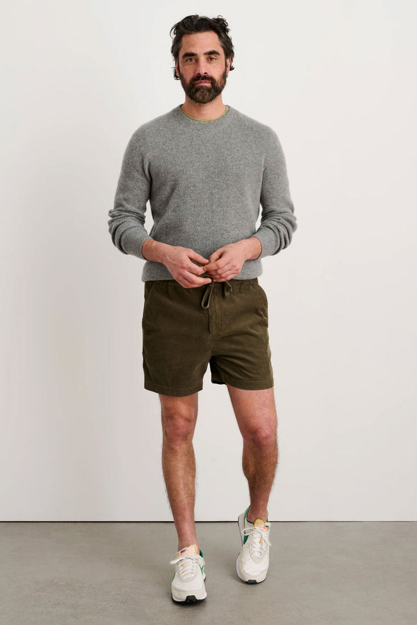 Alex Mill Pull on Short in Fine Wale Corduroy