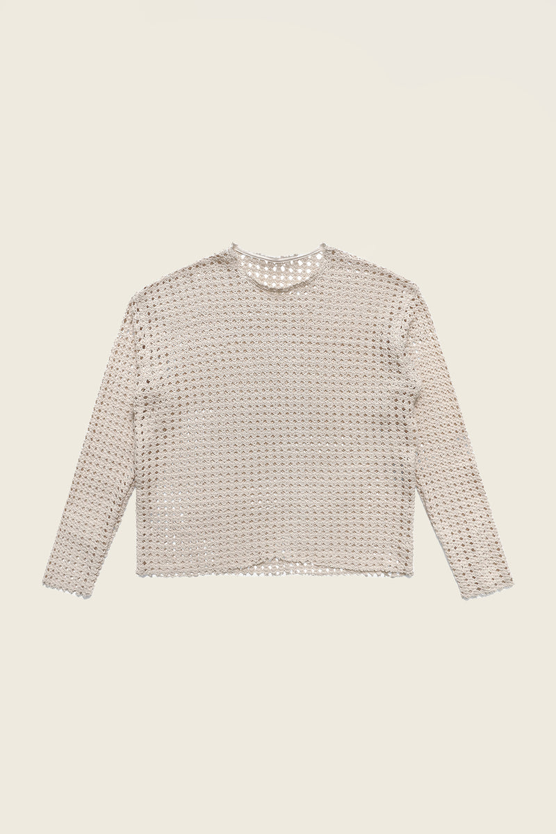 Hand Crocheted Crewneck