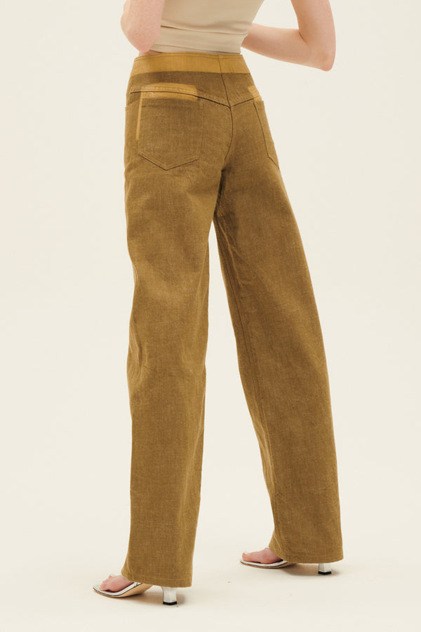 Christopher Esber Deconstruct Denim in Moss