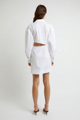 Christopher Esber Folia Float Buckle Shirt Dress
