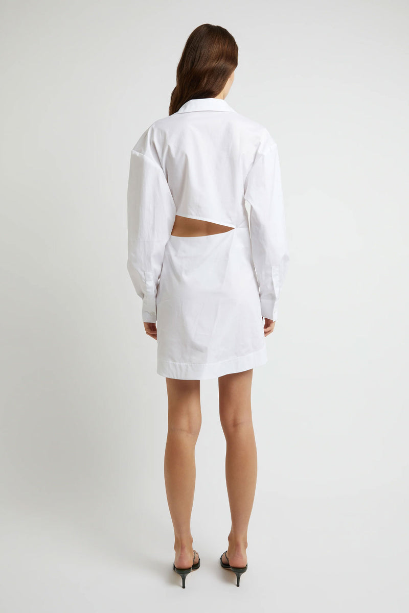 Christopher Esber Folia Float Buckle Shirt Dress