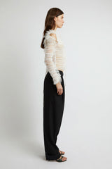 Christopher Esber Satin Waist Pegged Trouser