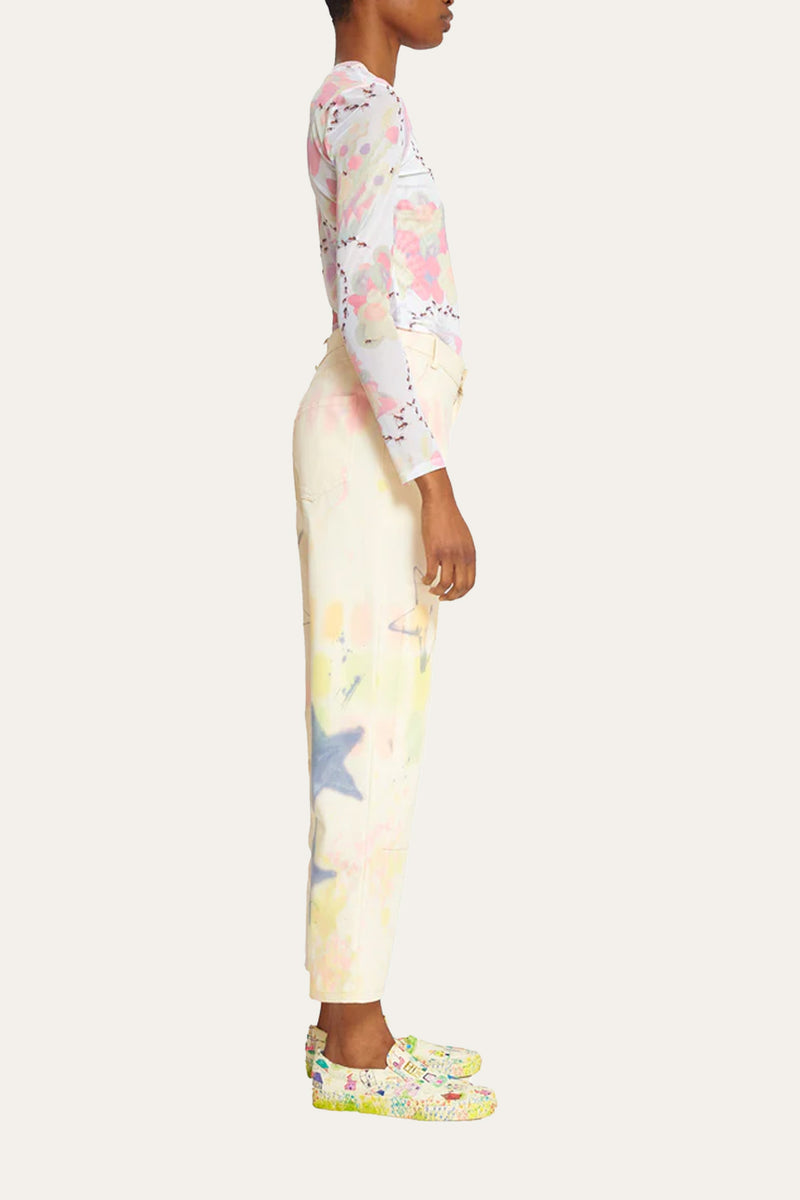 Collina Strada Cotton Twill Chason Pant Star Burst
