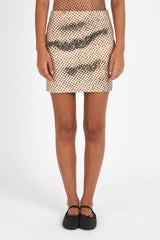 Mabel Silk Mini Skirt