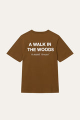 FORET Culture T-Shirt in Brown