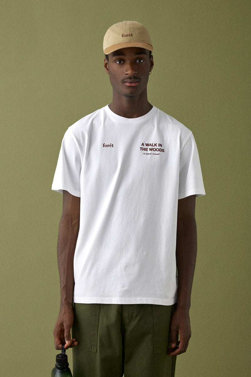 FORET Culture T-Shirt in Brown