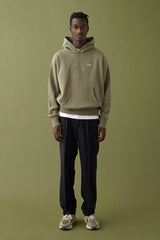 FORET Read Wool Pants in Dark Grey Melange