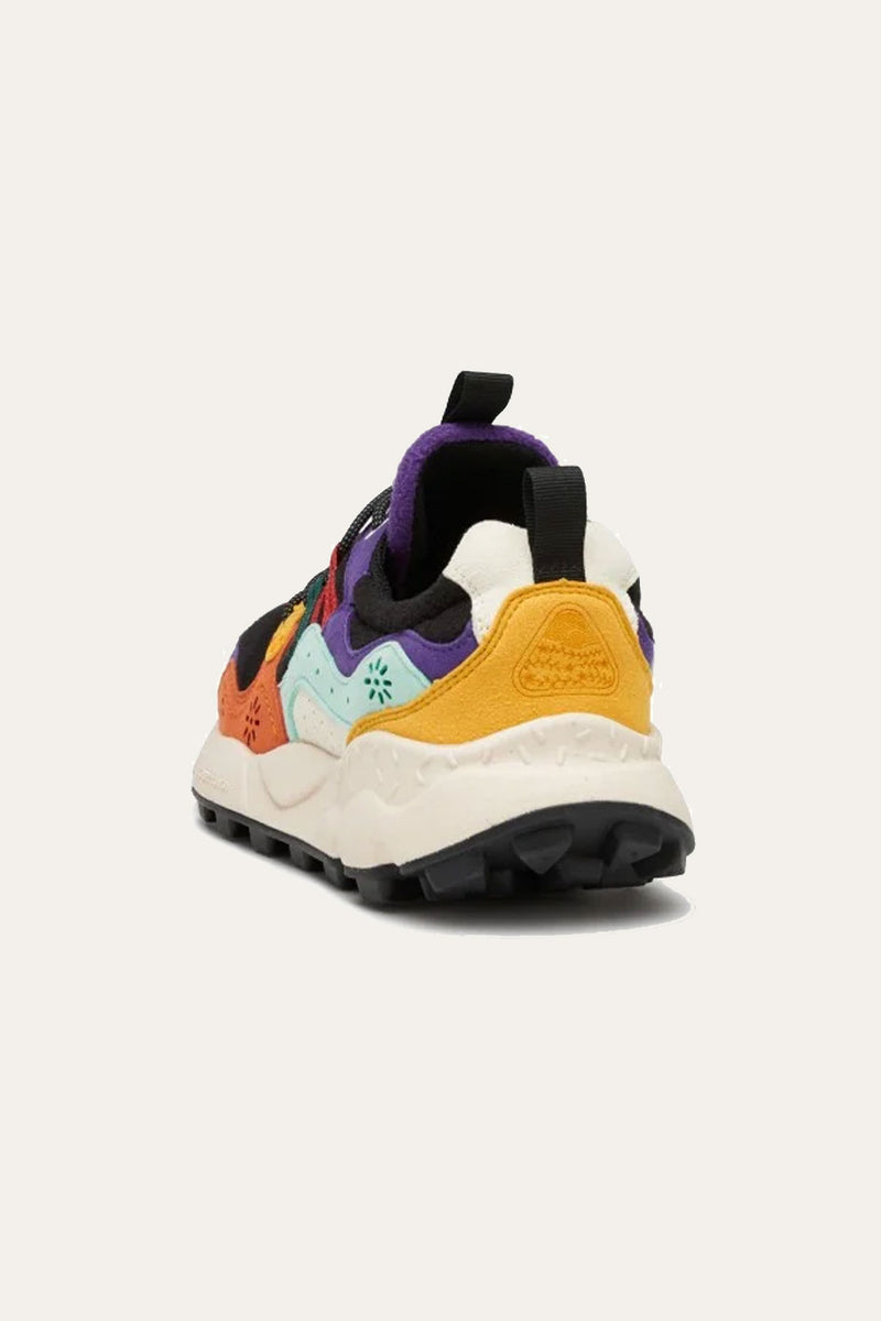 Flower Mountain Yamano 3 Uni Eco Suede/Eco Fleece Navy-Orange