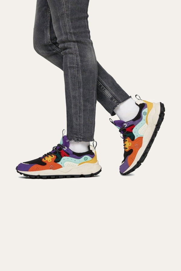 Yamano 3 Uni Navy Orange Multi Sneaker