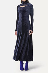 forte forte Crush Velvet Long Dress