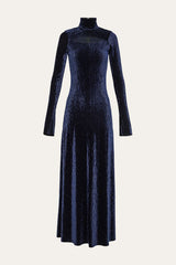 forte forte Crush Velvet Long Dress