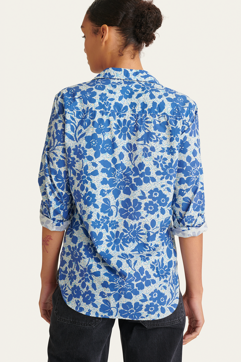 Frank & Eileen Frank Button Up Shirt in Floral Print