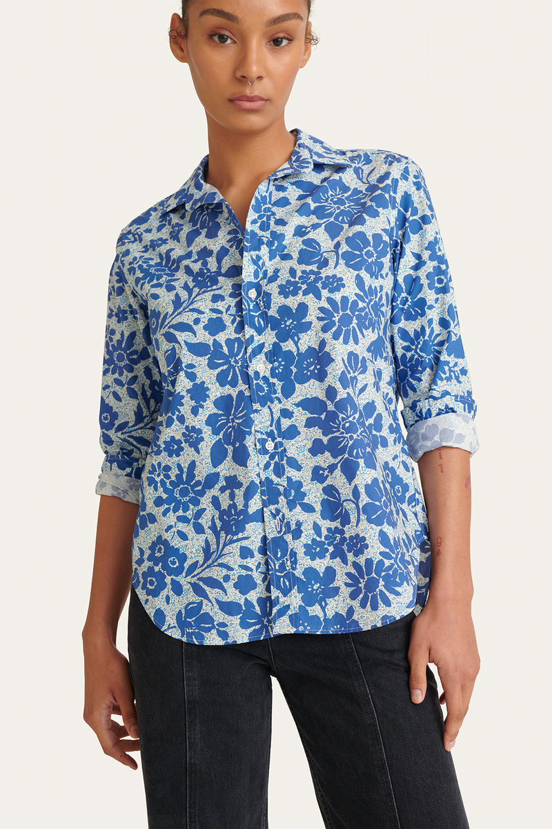 Frank & Eileen Frank Button Up Shirt in Floral Print
