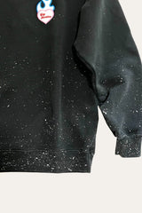 Gay Sunshine Paint Splatter Crew With Logo Patch