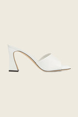 Giuseppe Zanotti Cantadora Bianco Heel Mules