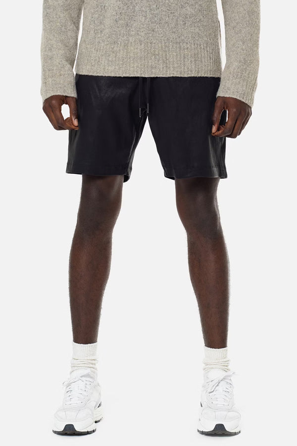 John Elliott Leather LA Shorts
