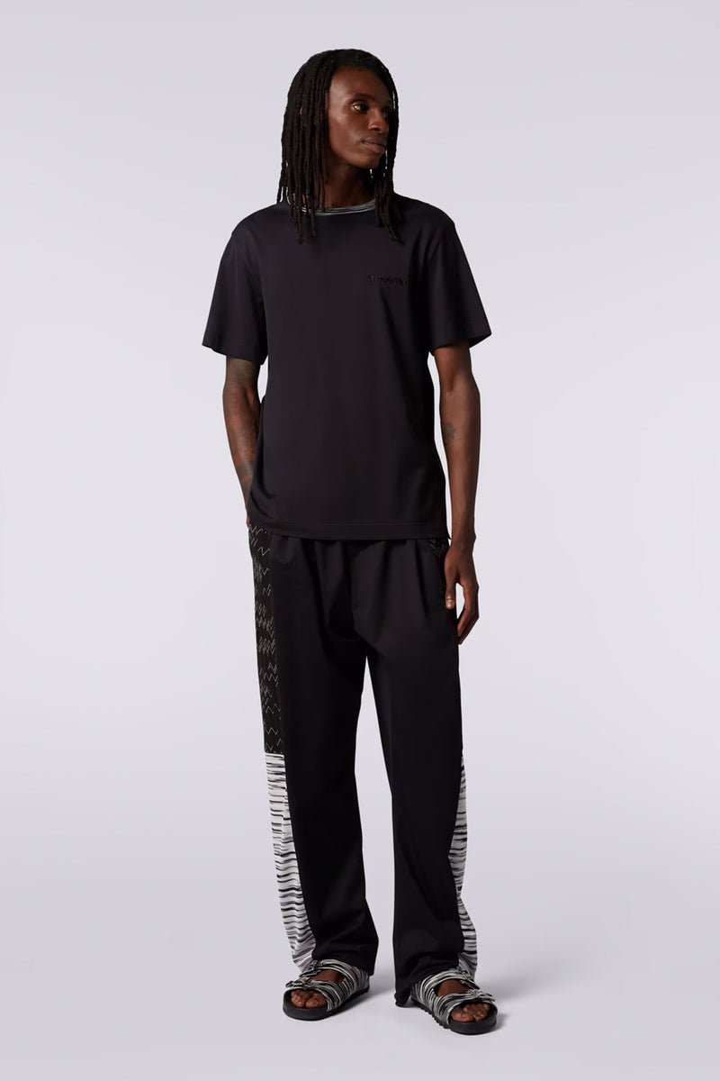 Crew-neck cotton T-shirt