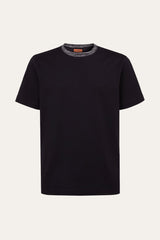 Crew-neck cotton T-shirt