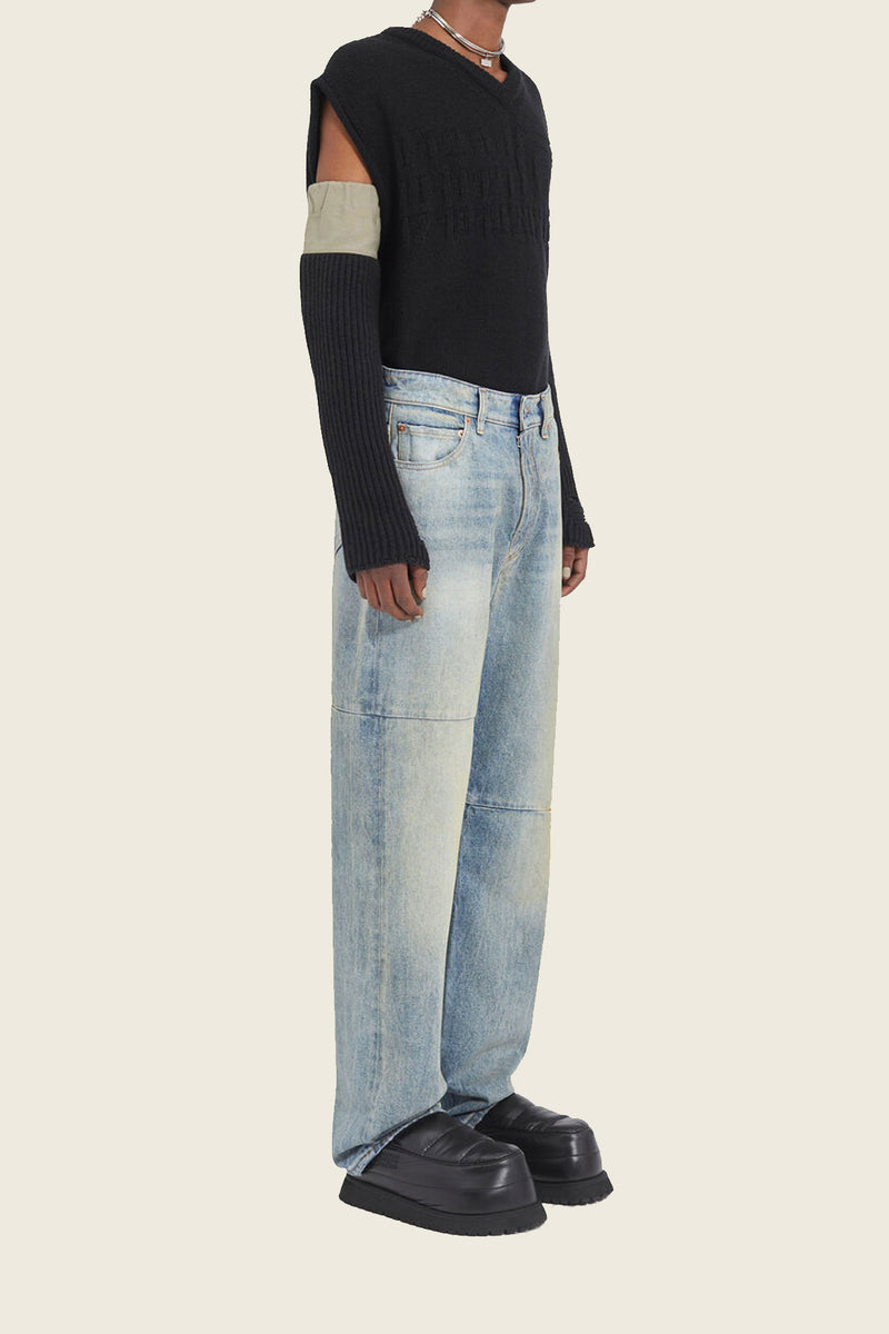 MM6 5 Pocket Pant Blue Sand