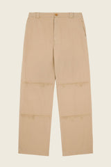 MM6 Beige Pants Knee Detailing
