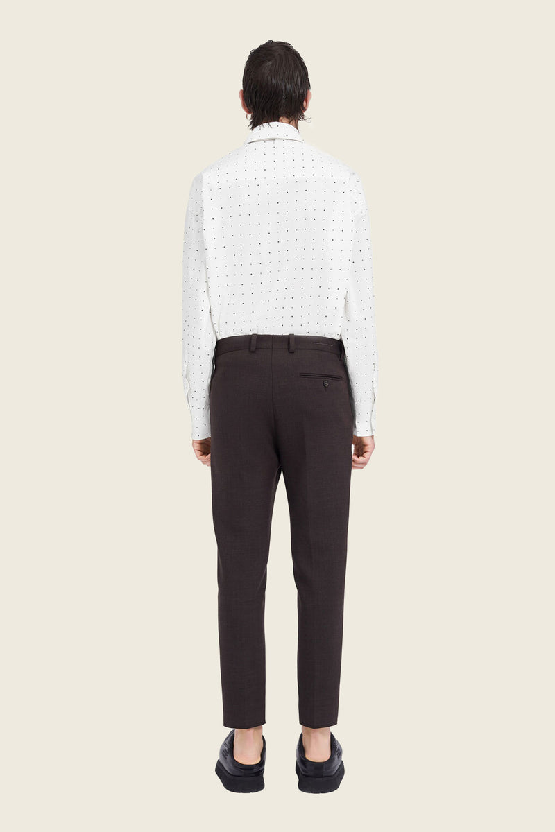 MM6 Chocolate Brown Trousers