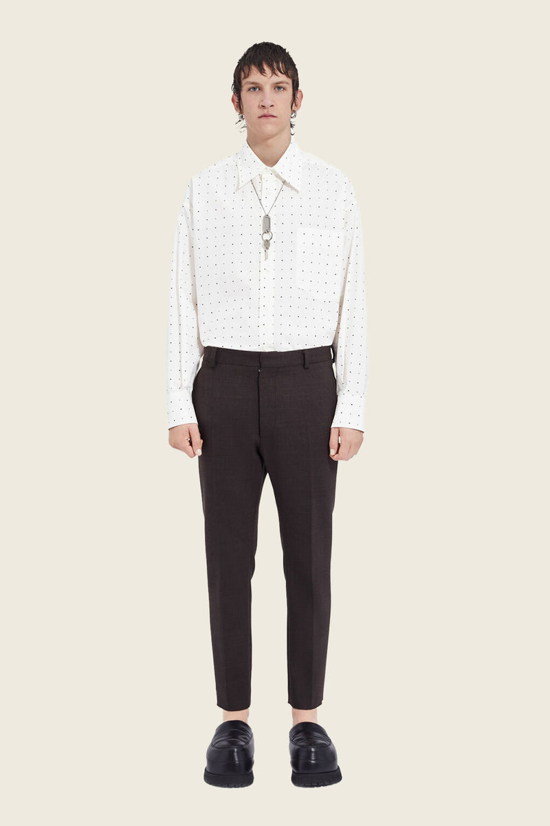 MM6 Chocolate Brown Trousers