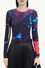 MM6 Long Sleeve Space Bodysuit