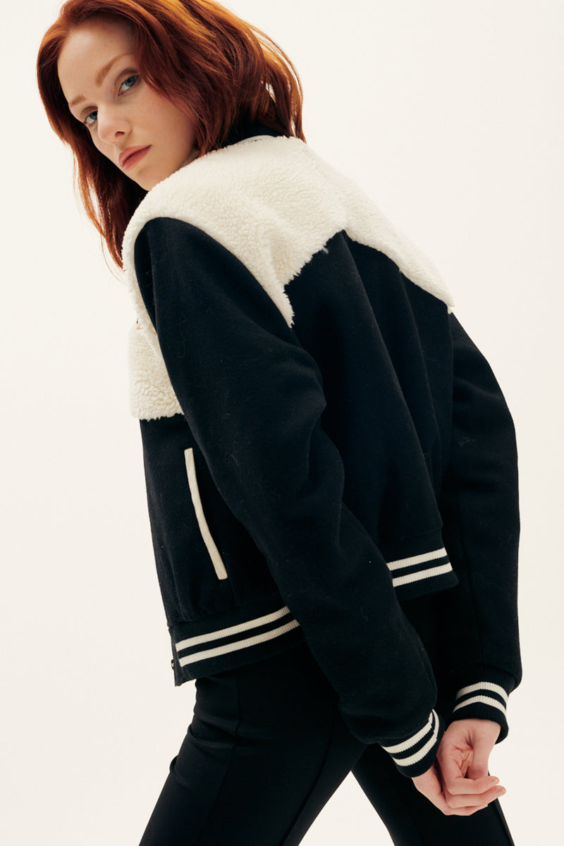 The Vested Varsity Bomber Jacket