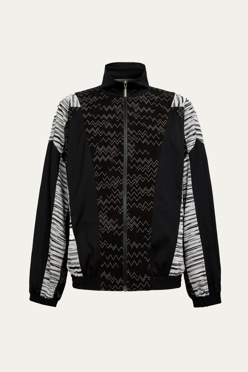 Missoni Cotton And Viscose Patchwork Cardigan
