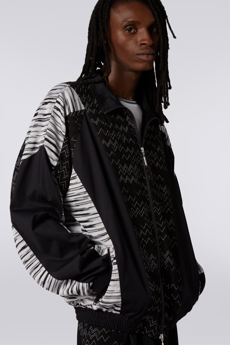 Missoni Cotton And Viscose Patchwork Cardigan