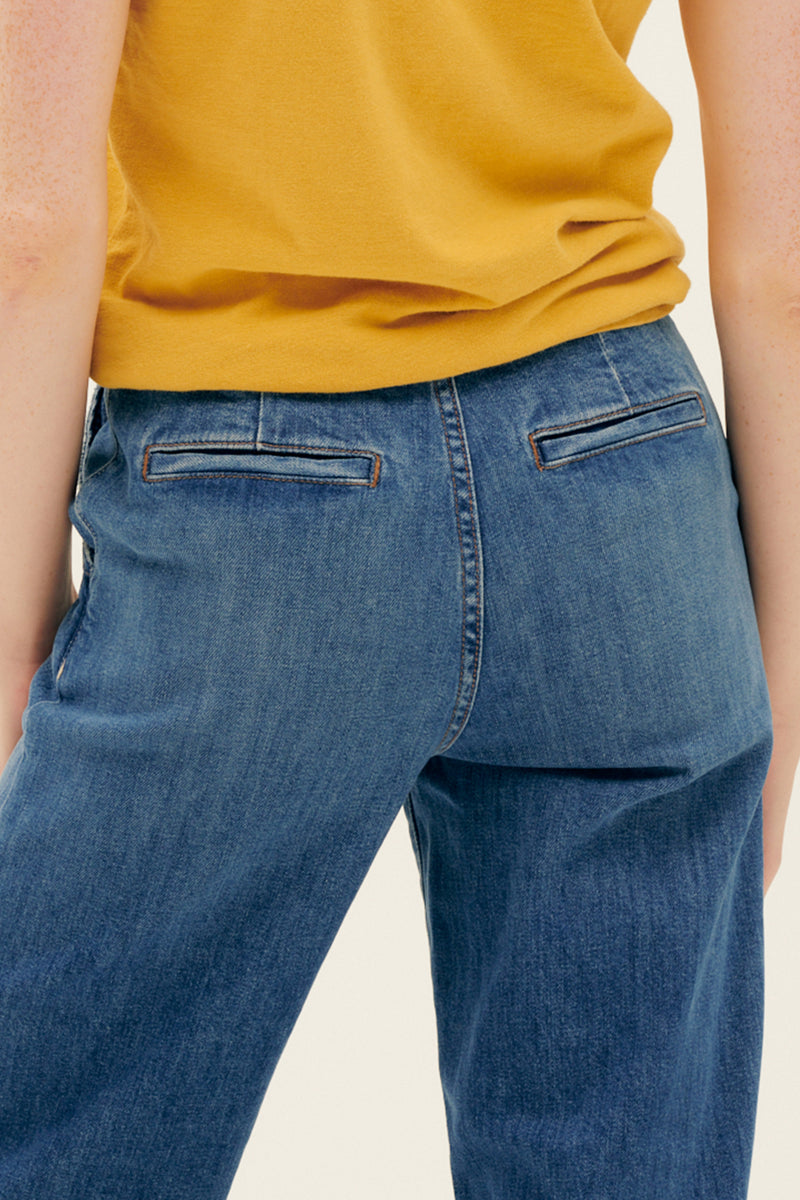 Mother High Waisted Spinner Prep Skimp Flashback Denim