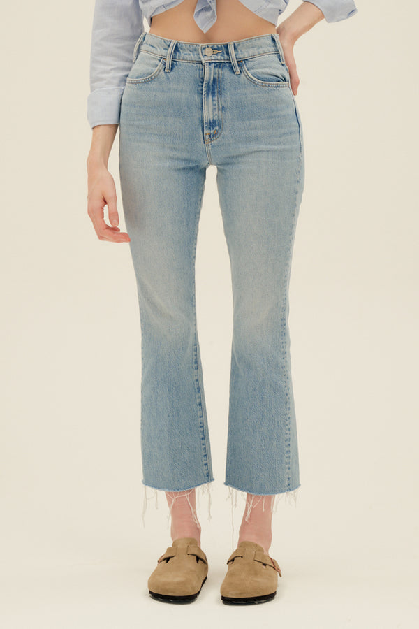 Mother The Hustler Ankle Fray Jeans in Home On The Range
