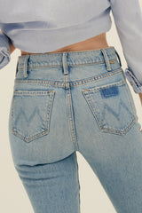 Mother The Hustler Ankle Fray Jeans in Home On The Range