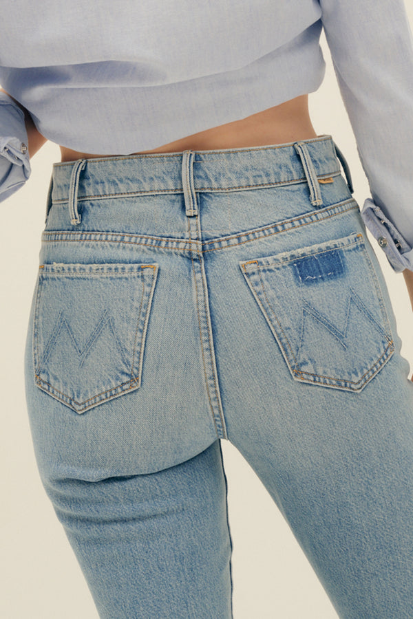 Mother The Hustler Ankle Fray Jeans in Home On The Range