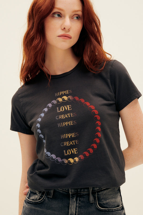 Mother The Lil Goodie Goodie Yin Yang Hippies Tee