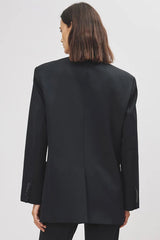 NILI LOTAN Gael Boyfriend Jacket in Black