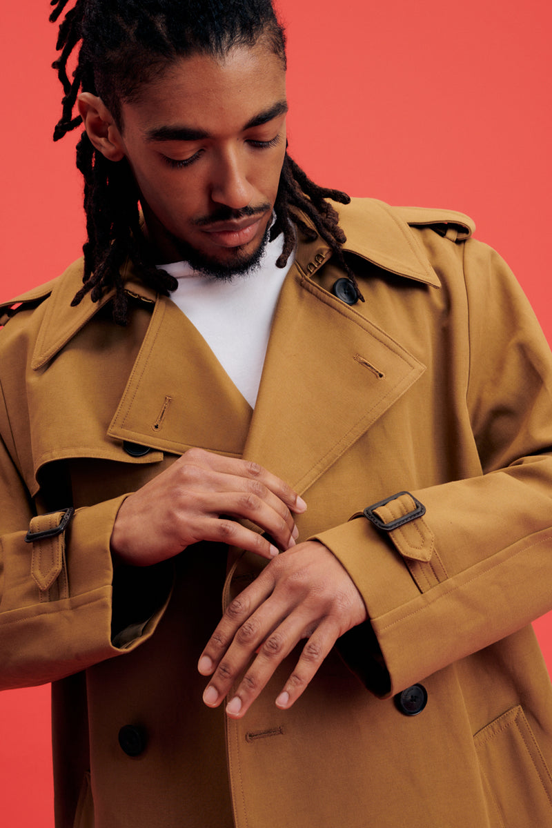 NILI LOTAN Trenton Trench Coat
