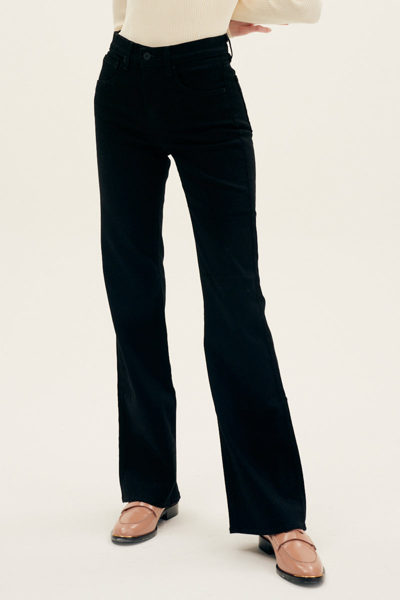 Flavie Pant in Jet Black