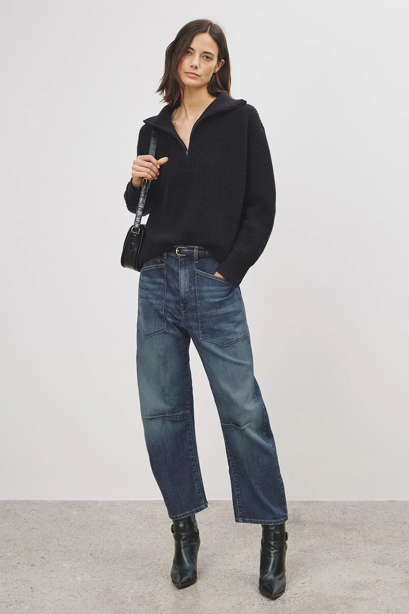 NILI LOTAN Hester Sweater Dark Navy