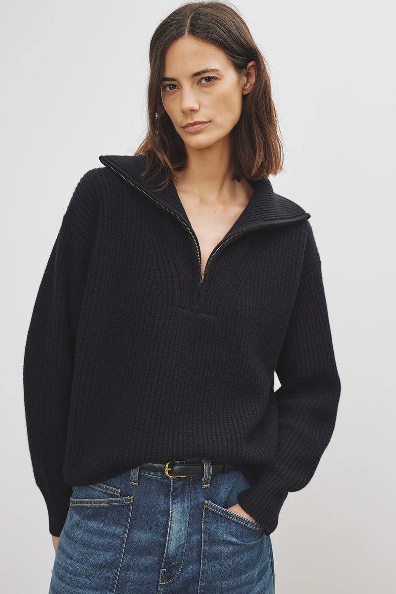 NILI LOTAN Hester Sweater Dark Navy