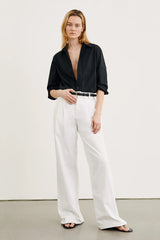 Nili Lotan Flavie Pant in White