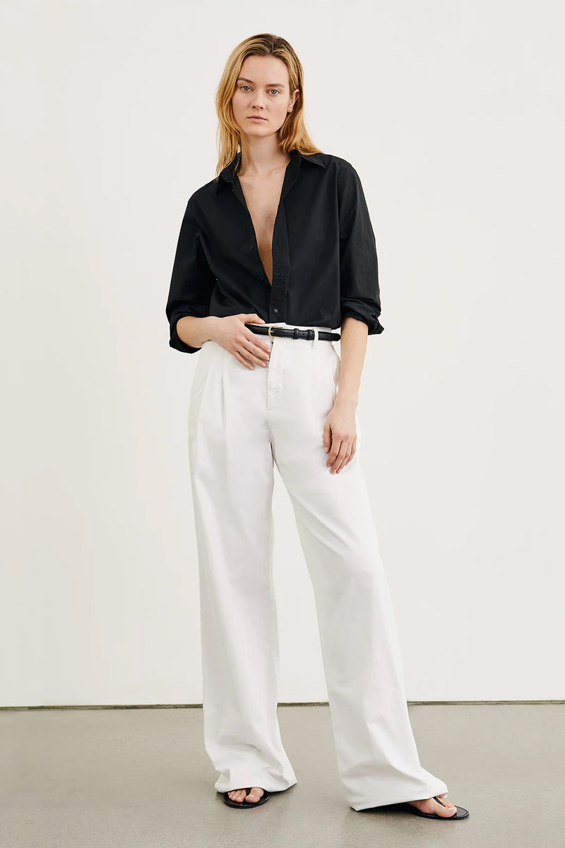Nili Lotan Flavie Pant in White