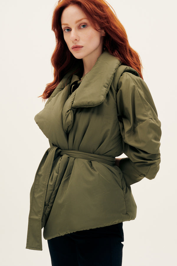 Sleeveless Sleeping Bag Vest Military