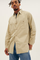 Cotton Twill Vintage Fit Work Shirt