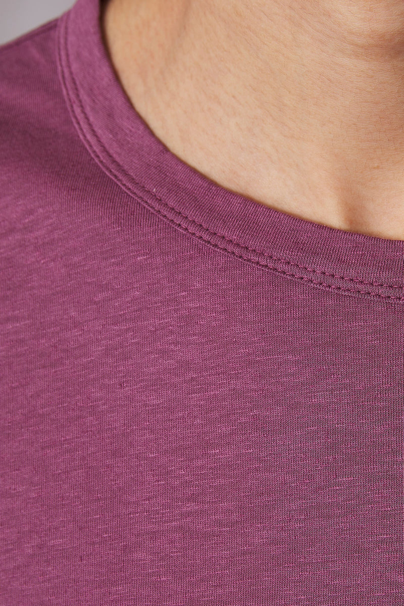 Linen Blend T-Shirt