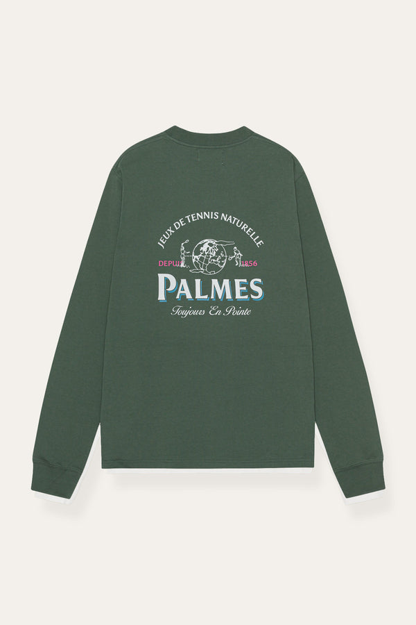 PALMES SOCIETY Water Long-Sleeved T-Shirt