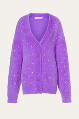 PHILOSOPHY Super soft maxi cardigan with rhinestones